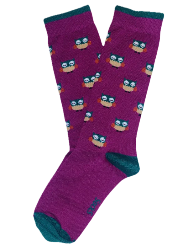 Meia divertida Coruja - Mountain Socks