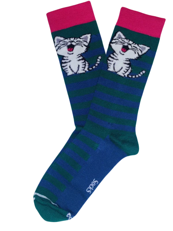 Meia divertida Gatinho - Mountain Socks