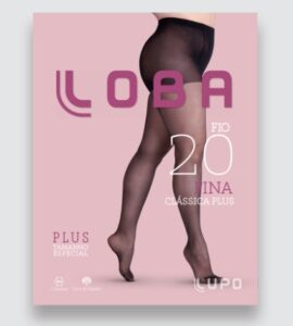 Meia-Calça Fio 20 Plus Size - Lupo (5795)