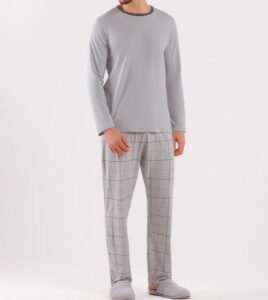 Pijama Longo Masculino - Cor com Amor